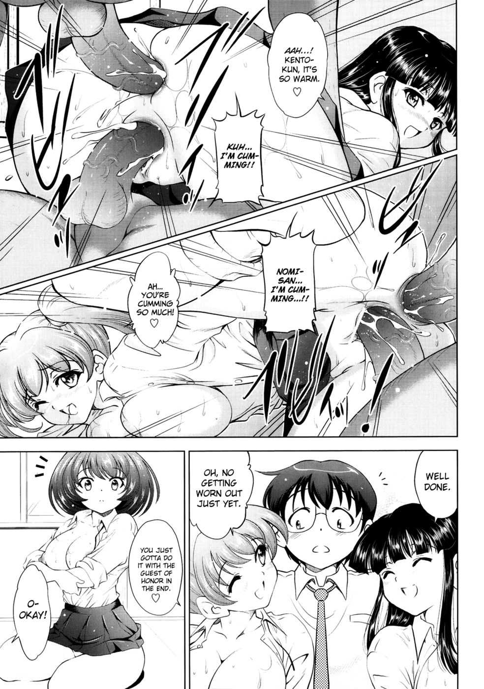 Hentai Manga Comic-Welcome! To the Student Council Headquarters-Read-15